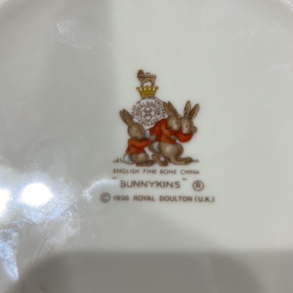 Bunnykins English Fine Bone China - Picture 5 of 6